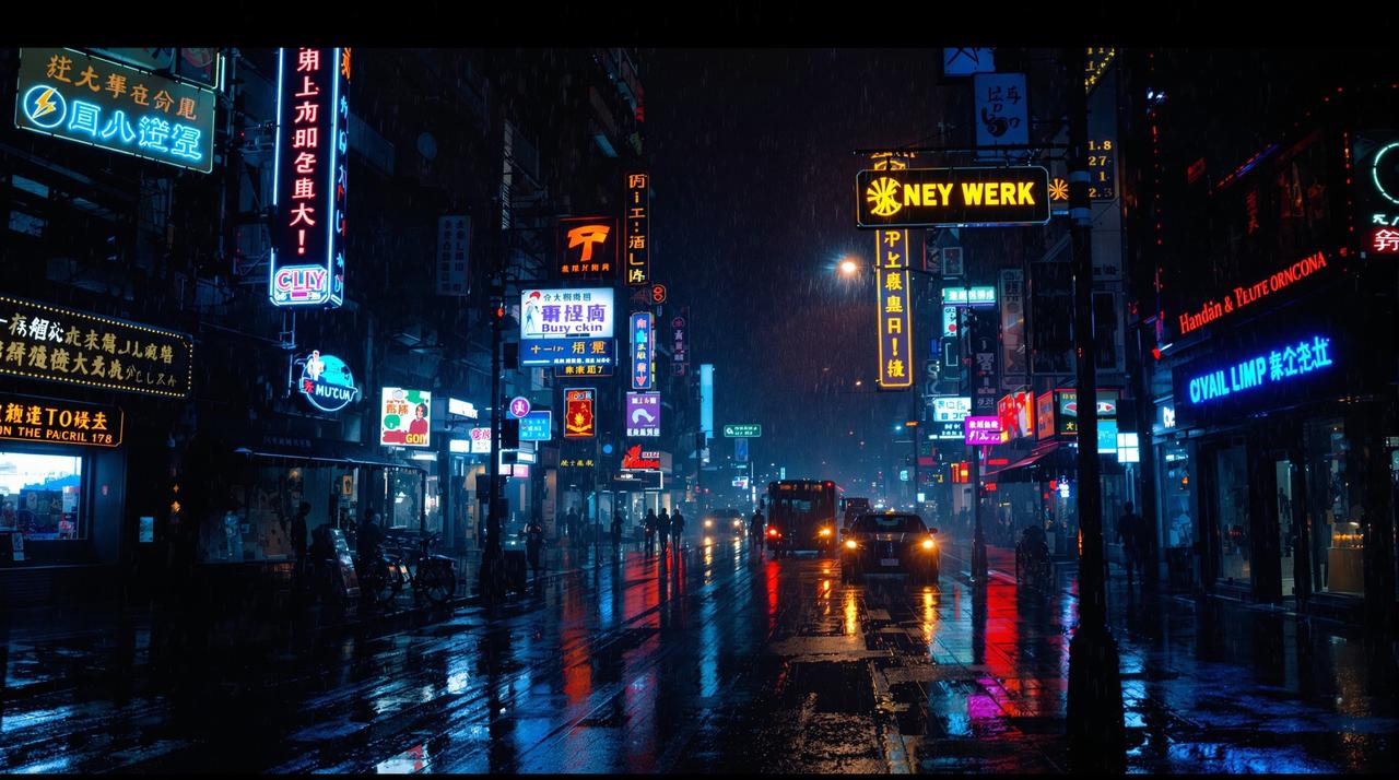 八点影院作品《暗夜追凶》高清海报